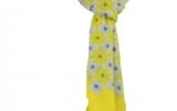 Gele bloem sjaal